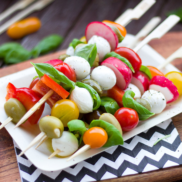 モッツァレラチーズの串